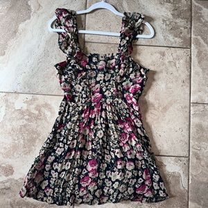Reformation Floral Mini Dress